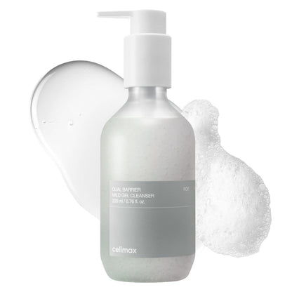 celimax Dual Barrier Mild Gel Cleanser with Ceramide – Hydrating & Soothing Face Wash, 6.8 fl oz Avelisse