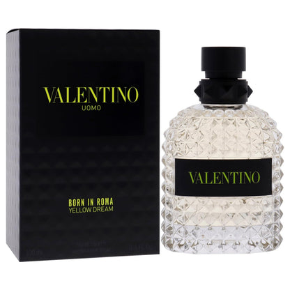 Valentino Uomo Born In Roma Yellow Dream for Men - 3.4 oz Eau de Toilette Spray Avelisse