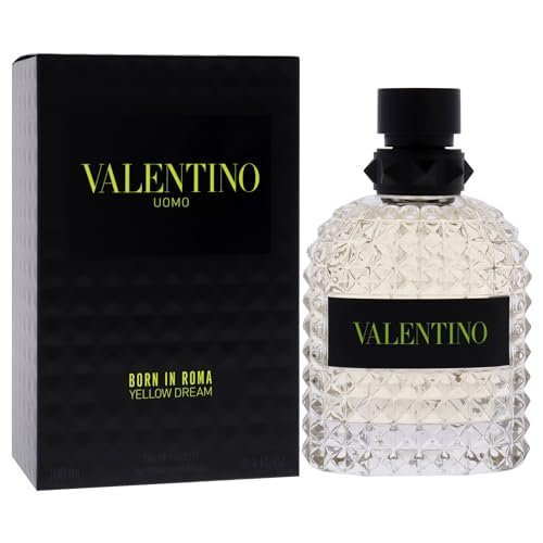 Valentino Uomo Born In Roma Yellow Dream for Men - 3.4 oz Eau de Toilette Spray Avelisse