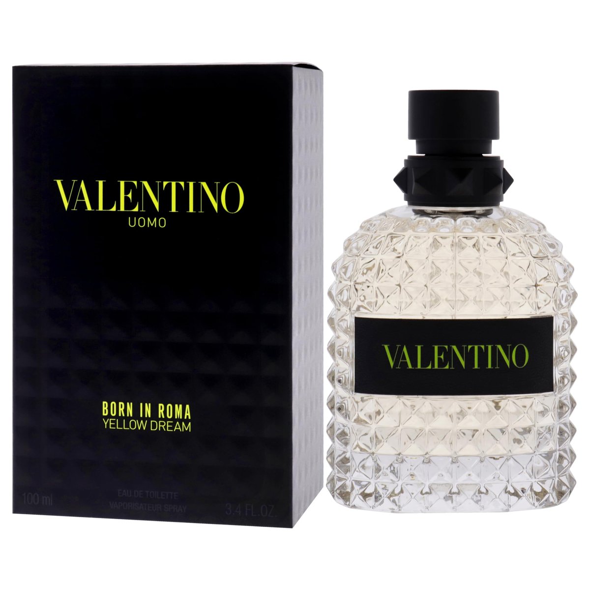 Valentino Uomo Born In Roma Yellow Dream for Men - 3.4 oz Eau de Toilette Spray Avelisse