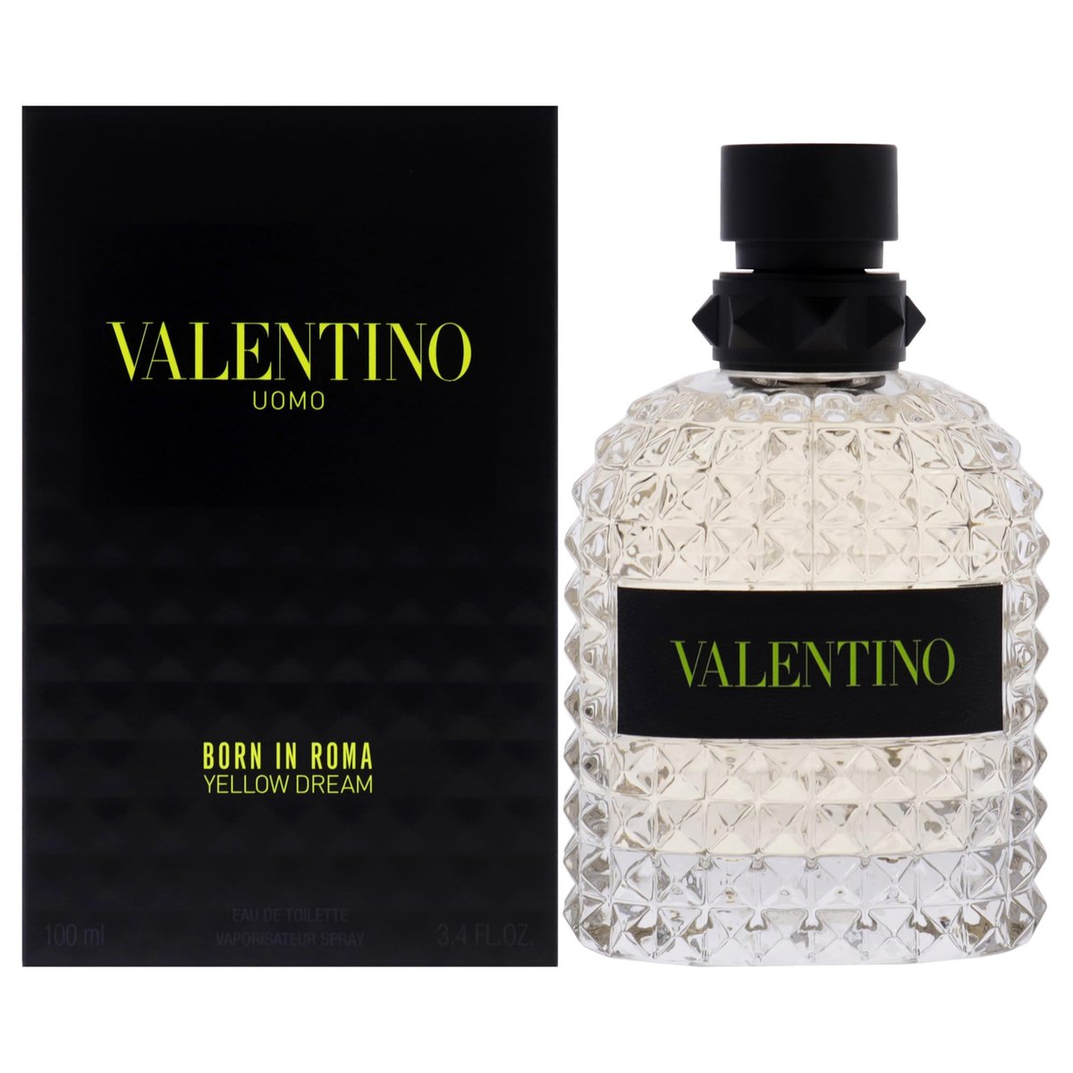 Valentino Uomo Born In Roma Yellow Dream for Men - 3.4 oz Eau de Toilette Spray Avelisse