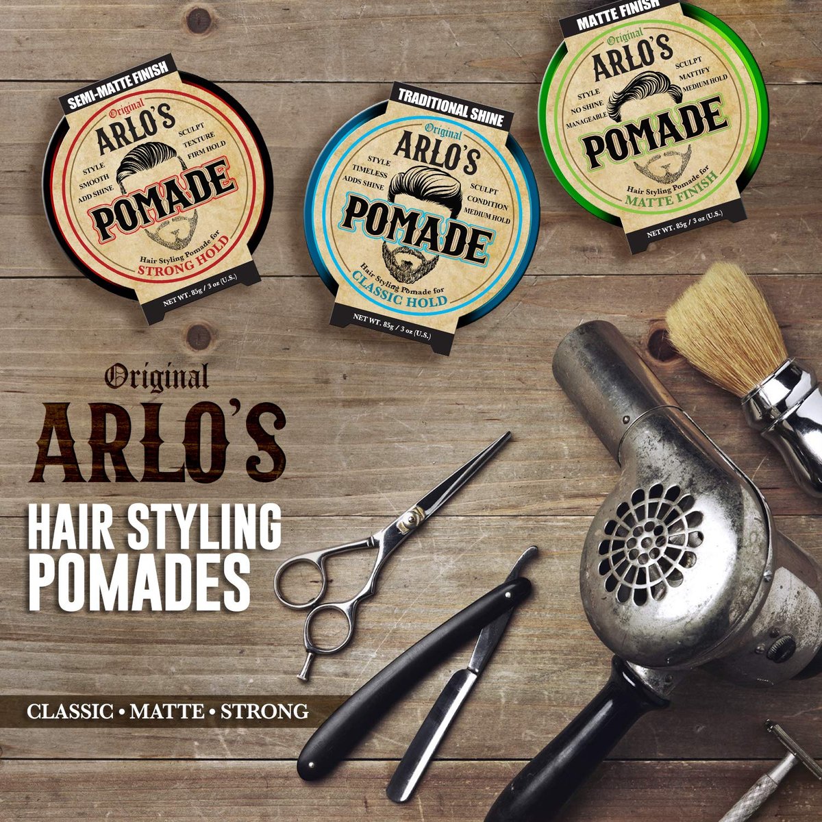Arlo's 2-in-1 Beard Wash and Conditioner 12 oz. - Pro Growth Formula - görsel 13