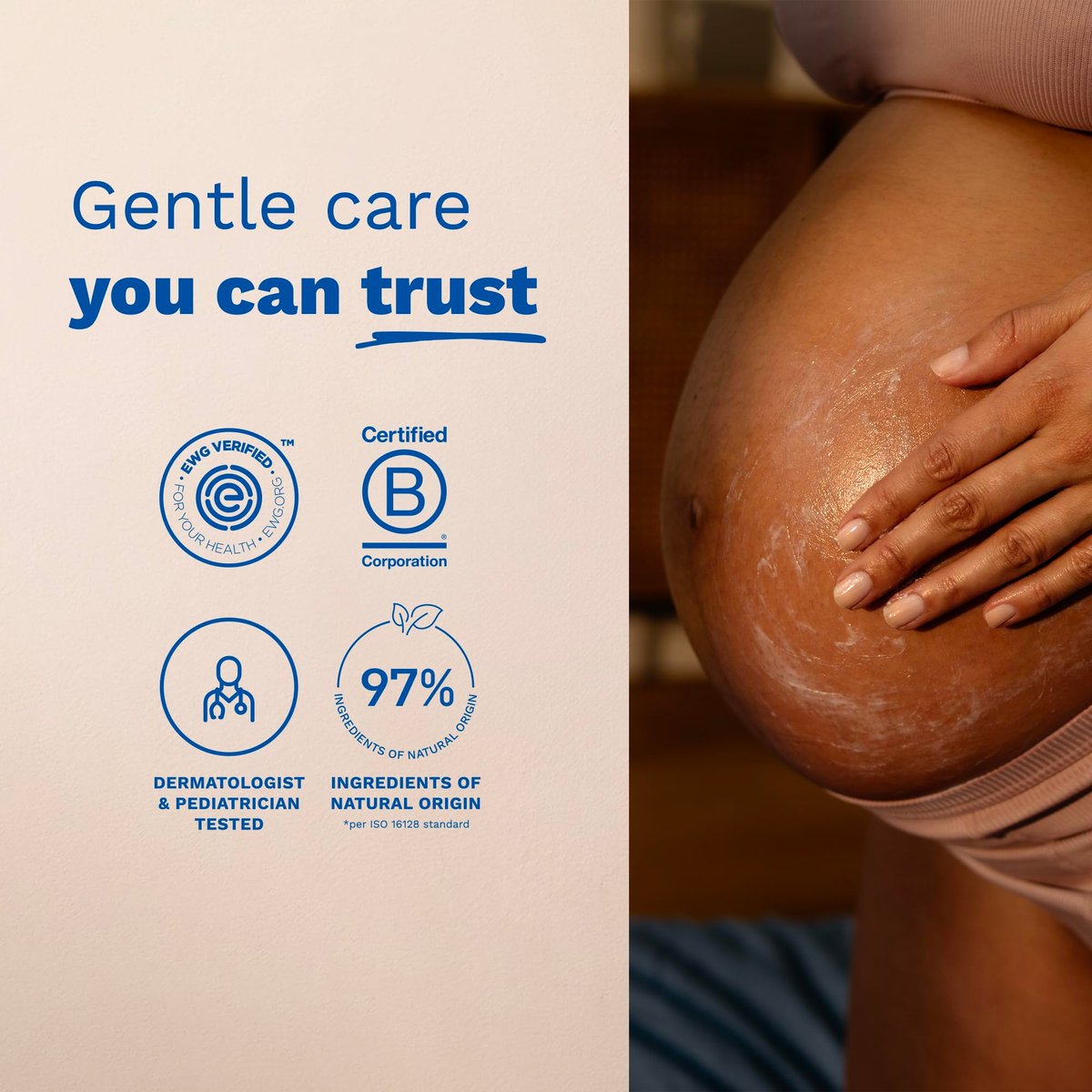 Mustela Maternity Stretch Marks Set – Natural Pregnancy Skincare, EWG Verified, Fragrance-Free (Cream & Oil, 2 Count) Avelisse