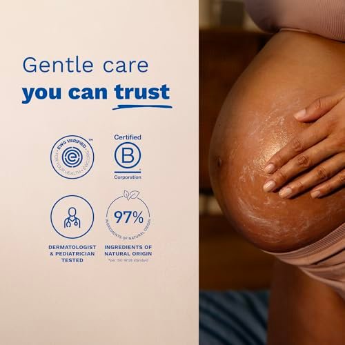 Mustela Maternity Stretch Marks Set – Natural Pregnancy Skincare, EWG Verified, Fragrance-Free (Cream & Oil, 2 Count) Avelisse