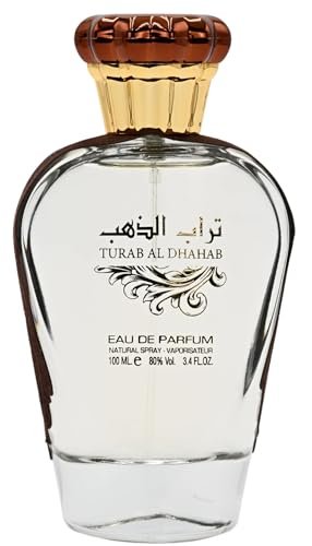 Ard Al Zaafaran Turab Al Dhahab Eau De Parfum for Women - 3.4 oz Premium Oriental Fragrance Avelisse