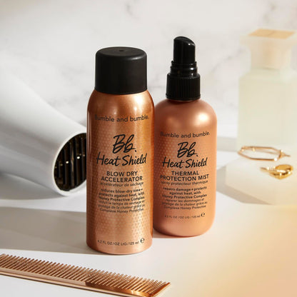 Bumble and bumble. Heat Shield Blow Dry Accelerator Hair Mist, 4.2 Fl Oz – Reduce Blow Dry Time, Anti-Frizz, Heat Protection, Smooths All Hair Types Avelisse
