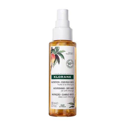 Klorane Nourishing Dry Hair Oil with Mango – Hydrating & Protecting Bi-Phase Spray for Dry Hair, Vegan & Paraben-Free Avelisse