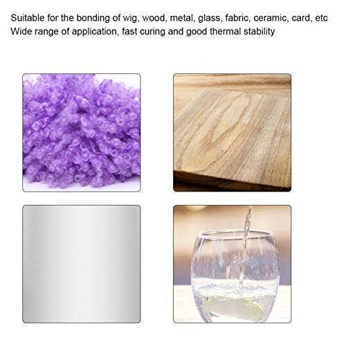 12Pcs Professional Hair Extensions Sticks - Yellow Hot Glue Adhesive for Wig & Hair Extension Application - görsel 4