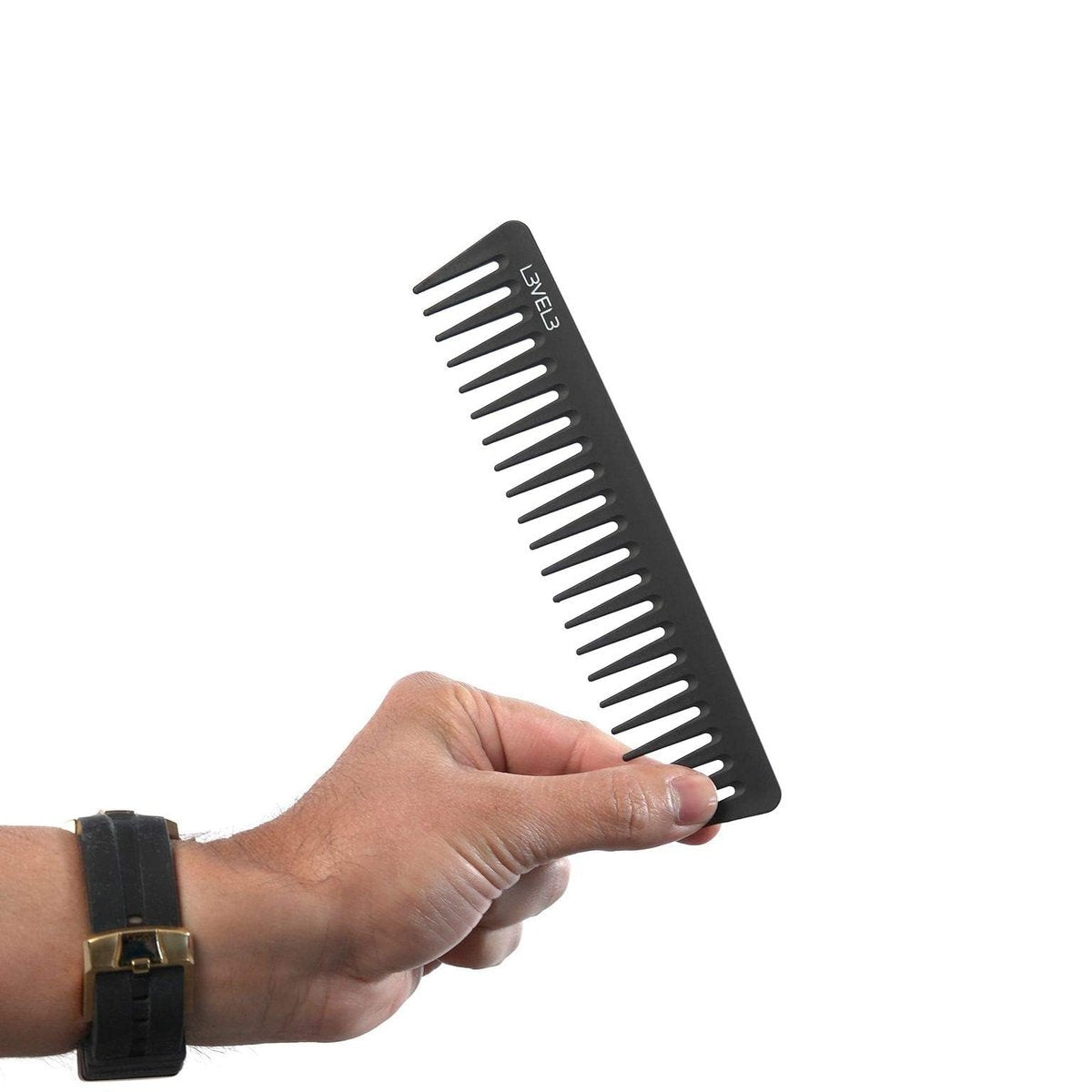 L3 Carbon Comb Set - Professional Salon & Barbershop Quality for Hair Stylists - görsel 11