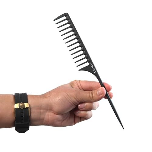 L3 Carbon Comb Set - Professional Salon & Barbershop Quality for Hair Stylists - görsel 10
