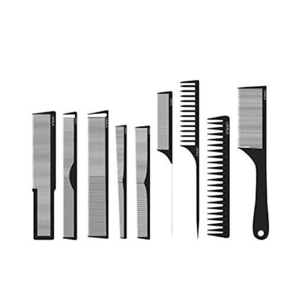 L3 Carbon Comb Set - Professional Salon & Barbershop Quality for Hair Stylists