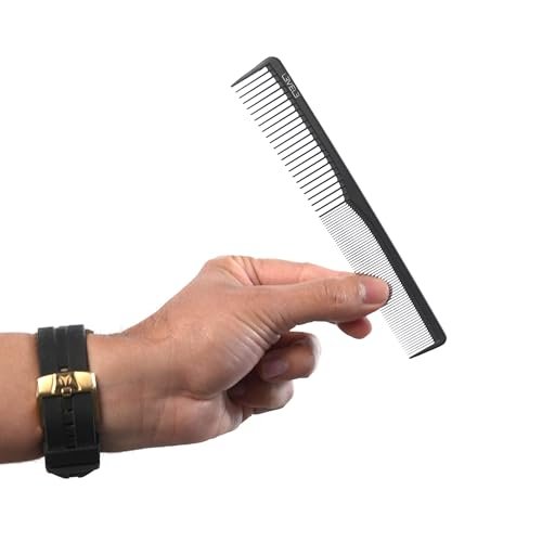 L3 Carbon Comb Set - Professional Salon & Barbershop Quality for Hair Stylists - görsel 4