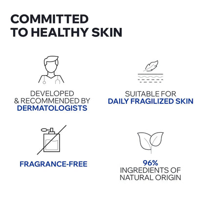Uriage Cica-Daily Repairing Gel-Cream for Face - Ultra-Light Moisturizer with Prebiotic, Centella Asiatica & D-Panthenol, Paraben-Free, Non-Comedogenic Avelisse