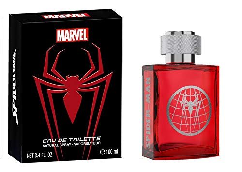 Marvel Spider-Man Eau de Toilette for Men - 3.4 oz (100 ml) - Made in Spain by Air Val International Avelisse