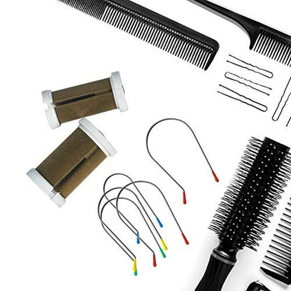 Replacement Hot Curler Clips – 20-Pack Metal Roller Securing Pins for 1.5 & 1.75 Inch Rollers