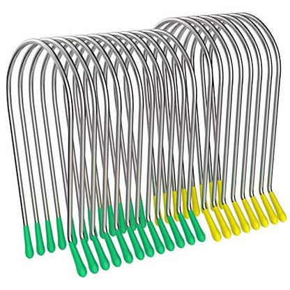 Replacement Hot Curler Clips – 20-Pack Metal Roller Securing Pins for 1.5 & 1.75 Inch Rollers