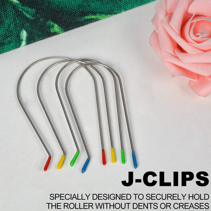 Replacement Hot Curler Clips – 20-Pack Metal Roller Securing Pins for 1.5 & 1.75 Inch Rollers