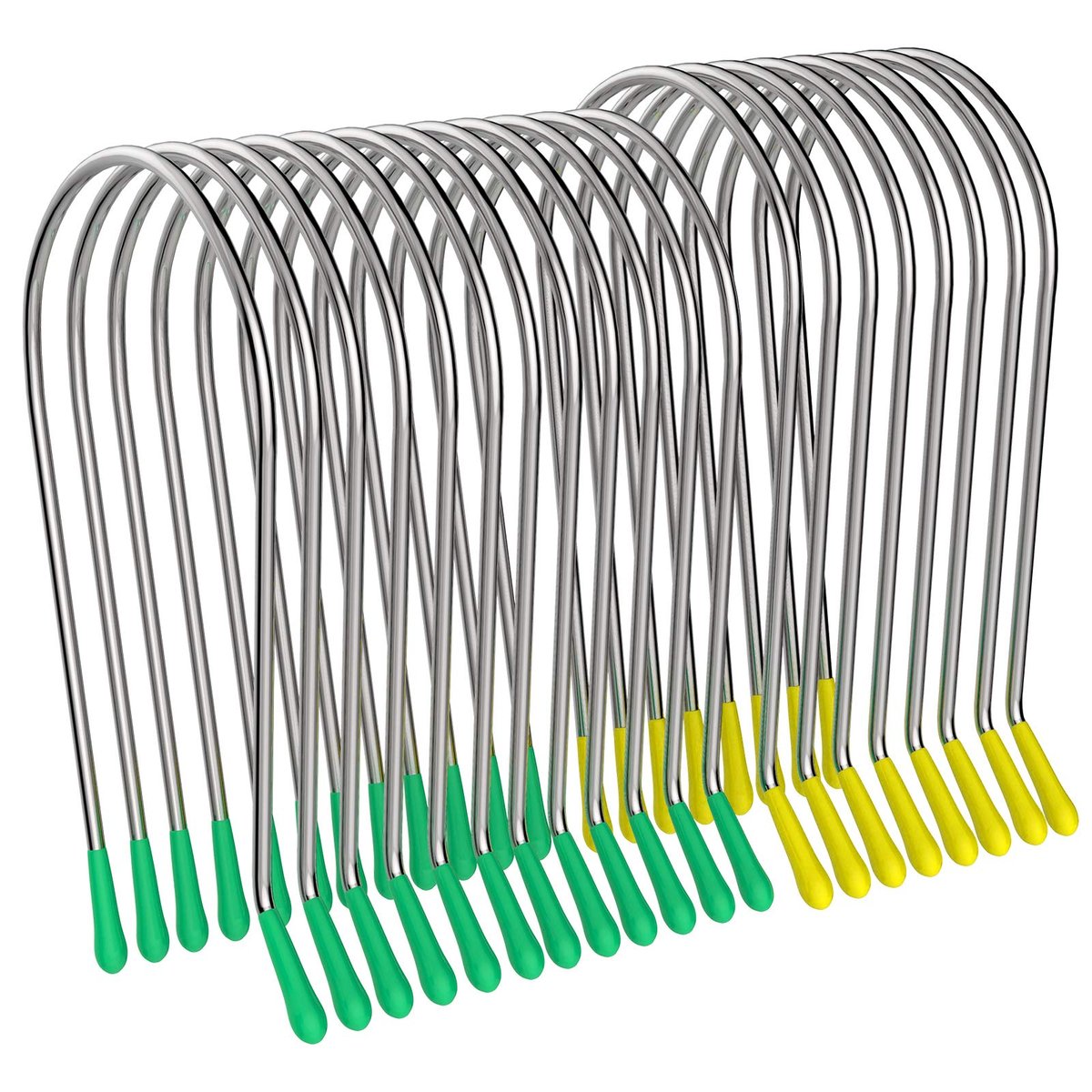 Replacement Hot Curler Clips – 20-Pack Metal Roller Securing Pins for 1.5 & 1.75 Inch Rollers - görsel 1