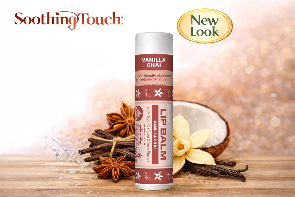 Soothing Touch Vegan Lip Balm (Pack of 4) - Lime & Rose Flavors - görsel 5