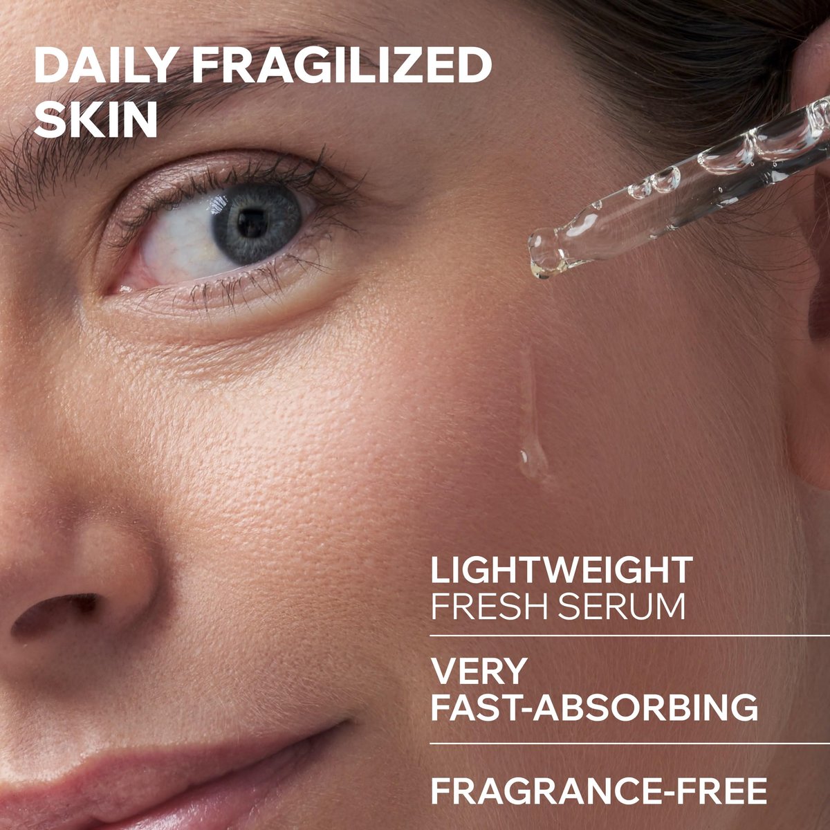 Uriage Cica-Daily Intense Repairing Serum – Prebiotic, Hyaluronic Acid & Centella Asiatica – Boosts Skin Repair – Paraben & Fragrance-Free, Non-Comedogenic Avelisse