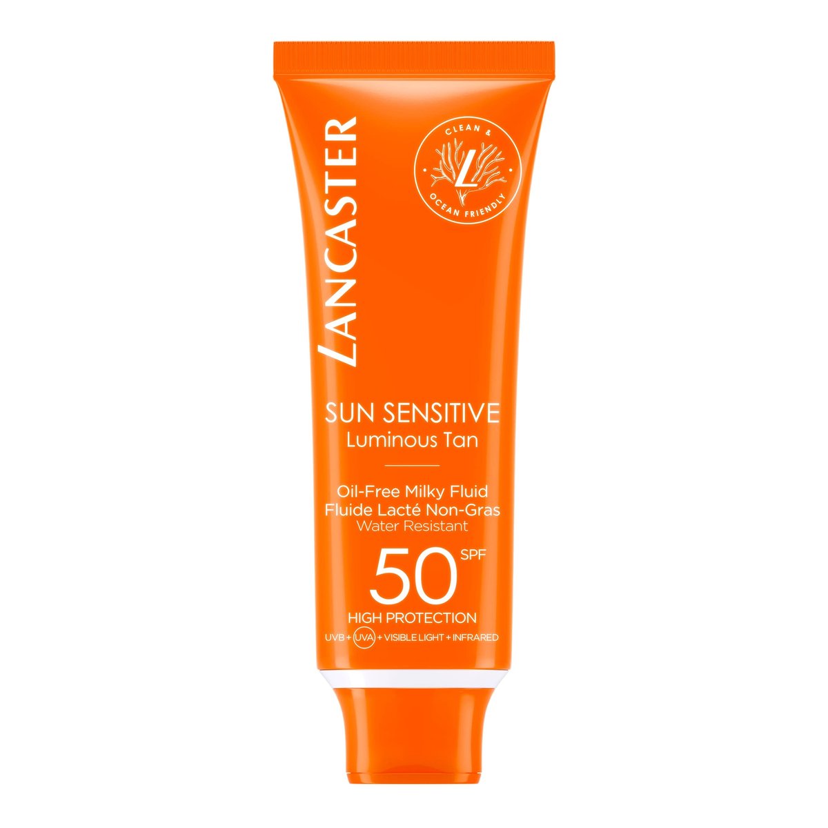 Lancaster Beauty Sun Sensitive Oil-Free Milky Fluid SPF50 – Lightweight Face Sunscreen - görsel 1