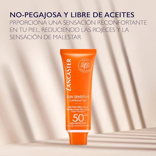 Lancaster Beauty Sun Sensitive Oil-Free Milky Fluid SPF50 – Lightweight Face Sunscreen - görsel 12