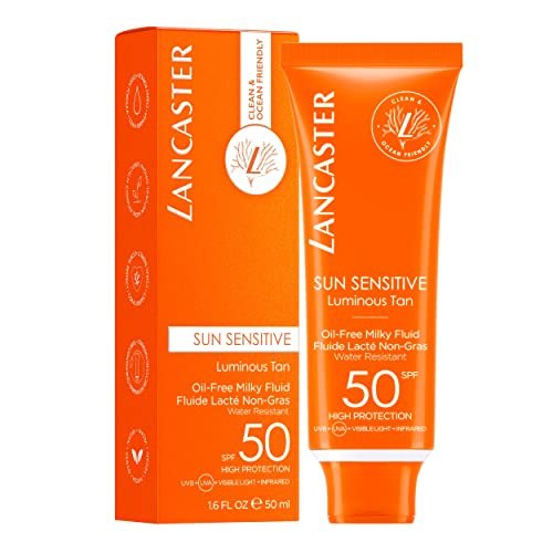 Lancaster Beauty Sun Sensitive Oil-Free Milky Fluid SPF50 – Lightweight Face Sunscreen - görsel 4