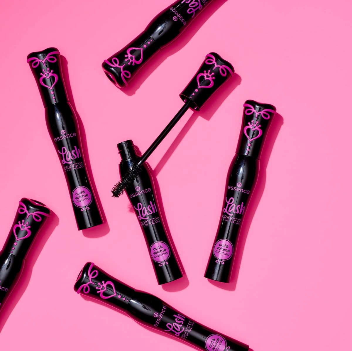 Essence Lash Princess Curl & Volume Mascara - Vegan & Cruelty Free Black Mascara for Dramatic Lashes - görsel 17