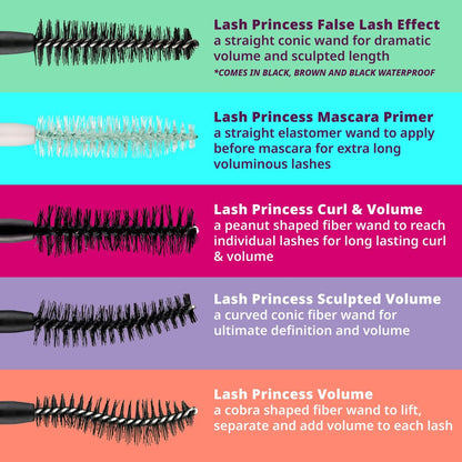 Essence Lash Princess Curl & Volume Mascara - Vegan & Cruelty Free Black Mascara for Dramatic Lashes