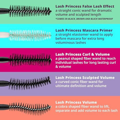 Essence Lash Princess Curl & Volume Mascara - Vegan & Cruelty Free Black Mascara for Dramatic Lashes