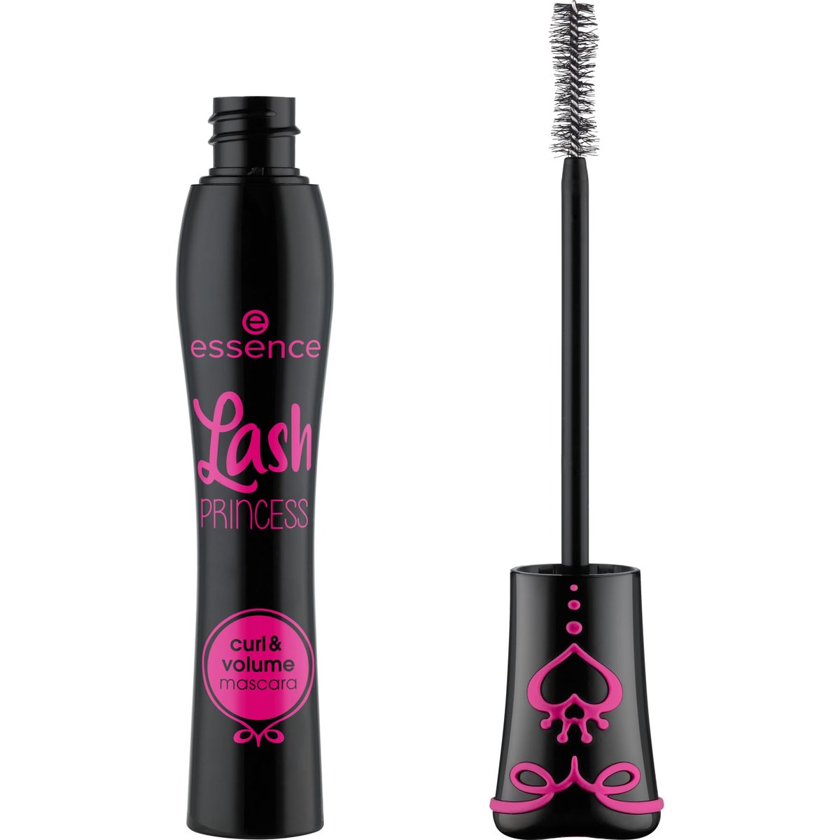 Essence Lash Princess Curl & Volume Mascara - Vegan & Cruelty Free Black Mascara for Dramatic Lashes - görsel 1