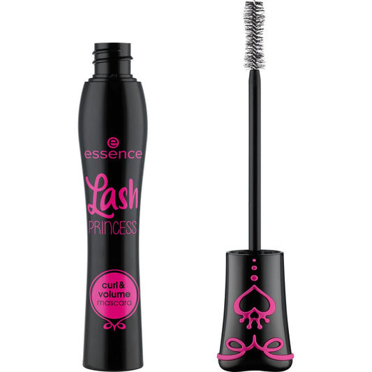 Essence Lash Princess Curl & Volume Mascara - Vegan & Cruelty Free Black Mascara for Dramatic Lashes