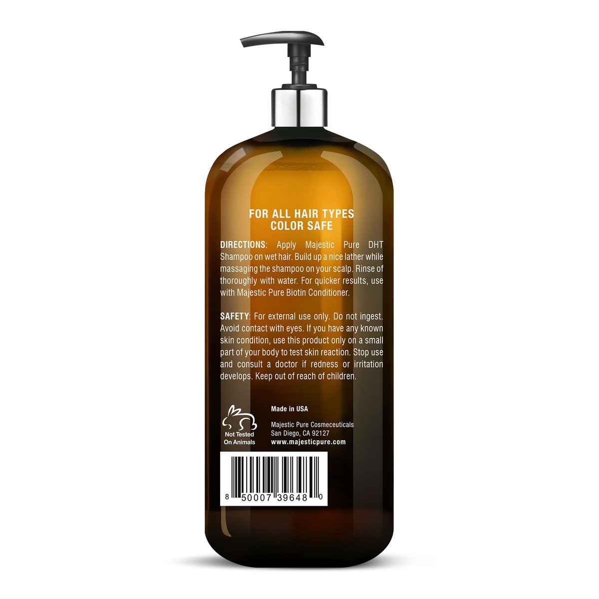 Majestic Pure Biotin Conditioner for Hair Loss - Thickening & Volumizing Conditioner with DHT-3 Blocker, Keratin & Rosemary Oil, Sulfate Free, All Hair Types, 16 fl oz Avelisse