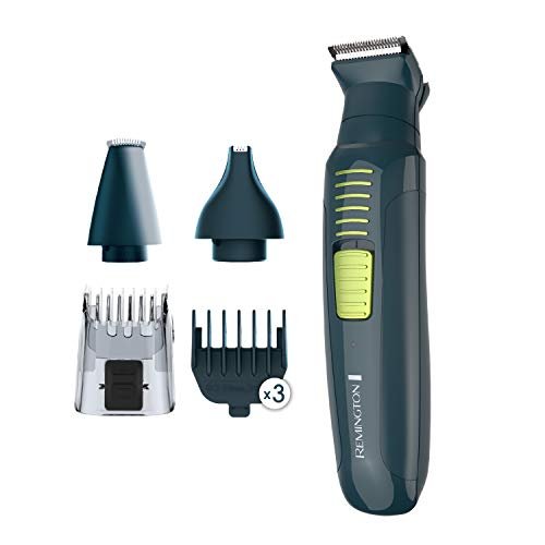 Remington Ultrastyle Rechargeable Total Grooming Kit PG6111 - Teal Green 9-Piece Set Avelisse