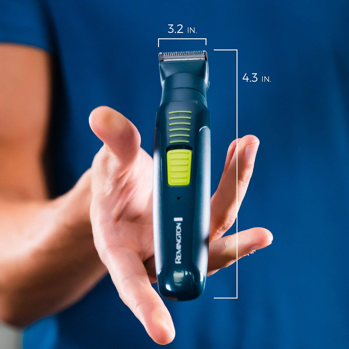 Remington Ultrastyle Rechargeable Total Grooming Kit PG6111 - Teal Green 9-Piece Set Avelisse
