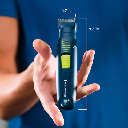 Remington Ultrastyle Rechargeable Total Grooming Kit PG6111 - Teal Green 9-Piece Set Avelisse