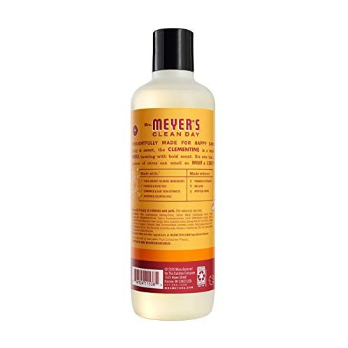 Mrs. Meyer's Clean Day Clementine Body Wash, 16 oz - Gentle & Aromatic - görsel 4