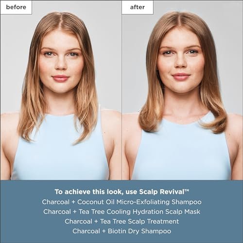 Briogeo Scalp Revival Charcoal + Tea Tree Cooling Hydration Scalp Mask - Weekly Detoxifying & Moisturizing Scalp Treatment for Dry, Flaky, or Itchy Scalp - Vegan & Cruelty Free - 6 oz Avelisse