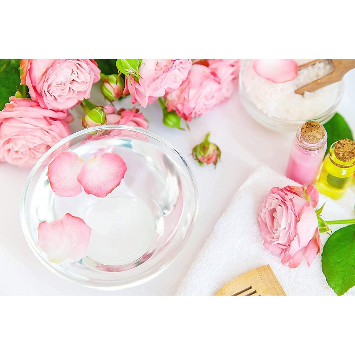 OPO Rose Hydrosol - 128 oz (1 Gallon) - Pure, Steam Distilled, All Natural, Non GMO, Alcohol Free Hydrating Toner & Facial Mist Avelisse