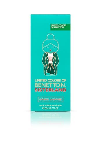 United Colors of Benetton Sisterland Green Jasmine Eau de Toilette Spray 2.7 oz Avelisse