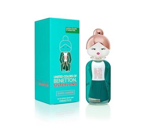 United Colors of Benetton Sisterland Green Jasmine Eau de Toilette Spray 2.7 oz Avelisse