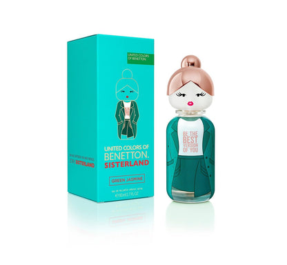United Colors of Benetton Sisterland Green Jasmine Eau de Toilette Spray 2.7 oz Avelisse
