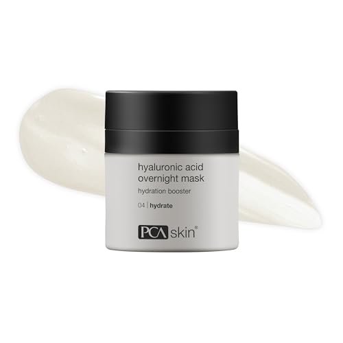 PCA SKIN Overnight Face Mask with Hyaluronic Acid – Brightening & Hydrating Night Mask for Radiant, Youthful Skin (1.8 oz) Avelisse
