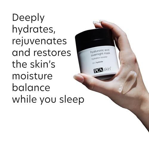 PCA SKIN Overnight Face Mask with Hyaluronic Acid – Brightening & Hydrating Night Mask for Radiant, Youthful Skin (1.8 oz) Avelisse