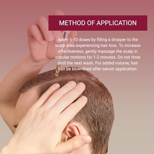 BIOXCIN Anti-Hair Loss Hair Growth Serum with Biotin & Keratin – Nourishing Scalp Treatment for Thinning, Weak & Damaged Hair – Stronger, Thicker, Fuller Hair – Daily Use for Men & Women – 3 x 50 ML - görsel 8