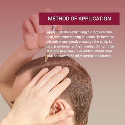 BIOXCIN Anti-Hair Loss Hair Growth Serum with Biotin & Keratin – Nourishing Scalp Treatment for Thinning, Weak & Damaged Hair – Stronger, Thicker, Fuller Hair – Daily Use for Men & Women – 3 x 50 ML