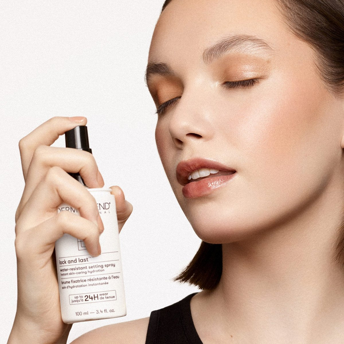 Dermablend Lock and Last Water-Resistant Setting Spray - Lightweight Natural Finish with Witch Hazel, 3.4 Fl Oz Avelisse
