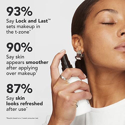 Dermablend Lock and Last Water-Resistant Setting Spray - Lightweight Natural Finish with Witch Hazel, 3.4 Fl Oz Avelisse