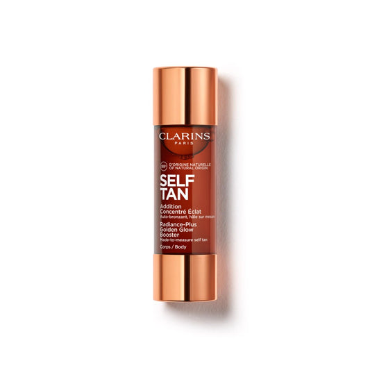 Clarins Self Tanning Body Booster - Natural, Streak-Free Buildable Tan Drops for Body, Mix with Moisturizer, 1 oz Avelisse