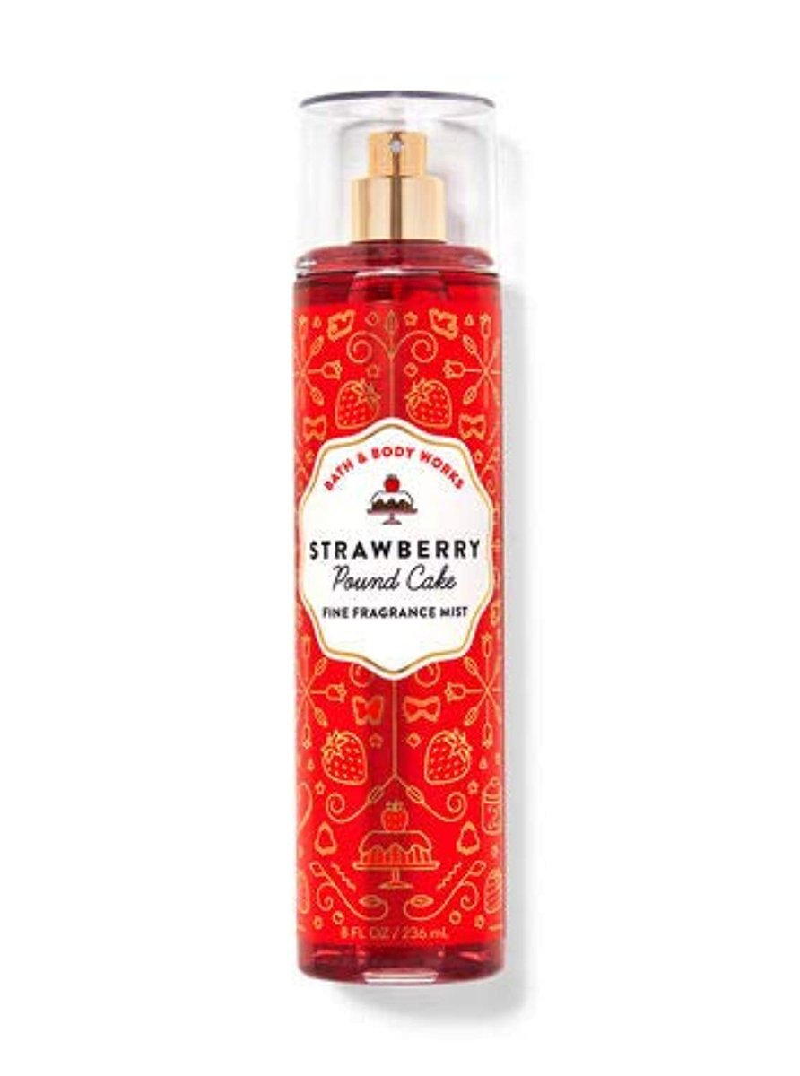 Bath & Body Works Strawberry Pound Cake Fragrance Mist - 8 fl oz Avelisse